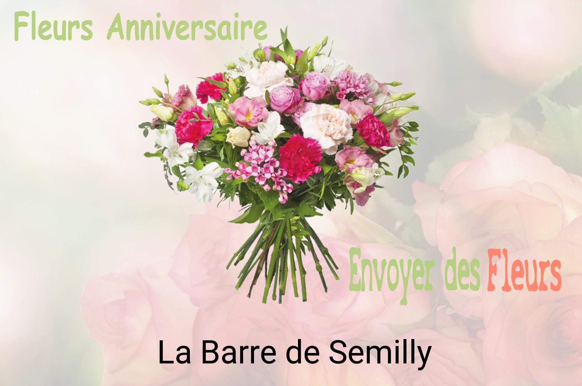Bouquet de fleurs d’anniversaire livré à La Barre-de-Semilly