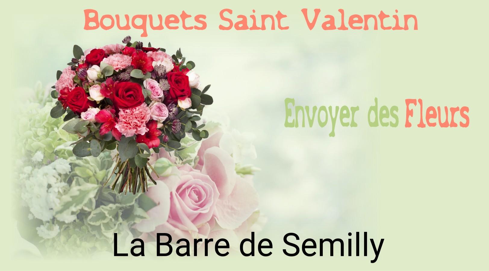 Roses de Saint-Valentin livrées à La Barre-de-Semilly
