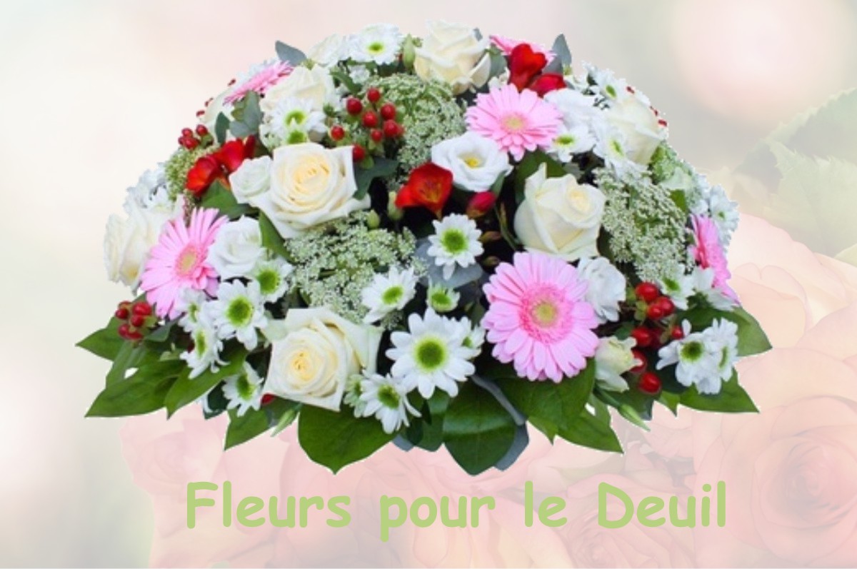 fleurs deuil LA-BARRE-DE-SEMILLY
